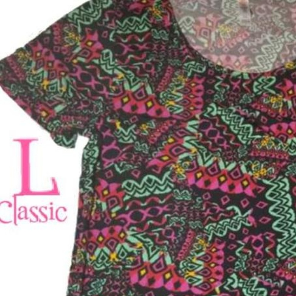 Lularoe classic tee shirt high low
